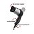 Secador de Cabelo portatil Viagem Preto e Prata 1200W Bivolt 110V / 220V - EB072 - Imagem 3