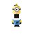 Pen Drive Minions Stuart 8GB USB Leitura 10MB/s e Gravação 3MB/s Multilaser - PD097 - Imagem 2