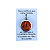 Medalha Original da Aparição de Lourdes com Água da Gruta de Lourdes - Redondo - Bernadette na Gruta - Laranja - Imagem 1