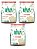 Kit 3 sacos Areia Higiênica Gatos Viva Verde Limpeza Descomplicada 4kg - Imagem 1