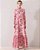 Vestido longo pink floral manga longa - Imagem 3