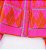Cardigan tricot pink laranja quadriculado - Imagem 3
