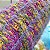 Cardigan lilás tricot mescla - Imagem 3