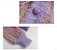 Cardigan lilás tricot mescla - Imagem 5