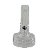 100 Presilhas para cabides de acrílico cristal virgem transparente Premium - Tamanho Médio (Cabides c/ base redonda entre 8 a 12 mm de Diâmetro - Pronta Entrega - Imagem 2
