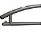 110 Cabide Boutique Adulto Fechado Bola Ultra Reforçado - PRATA - 20cm (altura) x 43cm (largura) x 1,5cm (Diâmetro) - Pronta Entrega - Imagem 3