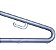 180 Cabide Giratório Slim Adulto -PRATA - Reforçado - 20 cm (altura) x 41cm (largura) x 8 mm (Diâmetro) - Pronta Entrega - Imagem 3