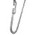 300 Cabides acrilico cristal slim adulto com cavas e estrias antiderrapante - Modelo Gaúcho - 40x21x0,8cm- Pronta Entrega - Imagem 2