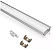 Kit conjunto expositor loja completo com moldura e iluminação com controle de cores -  Painel Canaletado slatwall 1,83x2,75m + Ganchos + RT´S + Prateleiras + Arara + Cesto expositor - Outros arranjos Whats (11) 94220-9117 - Imagem 4