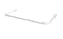 Conjunto Branco Estante Móvel Estrutura Cremalheira 3,12 M de L x 2,20 M de A + Arara + Barra + Rts + 30 Cabide em Madeira Tradicional Sem Barra - Orçamento Para Novos Tamanhos: Whats - (11) 94220-9117 - Sua loja completa em 1 dia! - Imagem 4