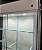 Armário Estante de Vidro com Prateleiras Reguláveis, Iluminação LED, Fechadura de Segurança e Pés Ajustáveis - Ideal para Exposição e Organização - Medidas: 2,1m (A) x 100cm (L) x 40cm (P) - Outras Medidas Sob Consulta - Whats: (11) 94220-9117" - Imagem 4