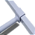 5 RT Cabideiro reto base barra 20x30 mm p/ expor  roupas com 1 esfera - Extra reforçado - 30cm ou 40 cm- Branco ou Preto - Pronta entrega - Imagem 6