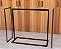 KIT Arara balcão expositora Ilha central de metalom completa p/ roupas- 2m L x 145 cm A x 64 cm P  - Sistema cremalheira - Regulagem de altura e desmontável - Expõe dos 2 lados e nas 2 laterais  - Parte superior é balcão- Extra Reforçada - Pronta entrega - Imagem 4