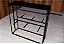 KIT Arara balcão expositora Ilha central de metalom completa p/ roupas- 2m L x 145 cm A x 64 cm P  - Sistema cremalheira - Regulagem de altura e desmontável - Expõe dos 2 lados e nas 2 laterais  - Parte superior é balcão- Extra Reforçada - Pronta entrega - Imagem 5