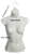 10 Cabide busto giratório para lingerie, vestido, biquíni  ou maiô - Adulto - 65,5cm A x 40,5cm L x 4.6 cm profundidade - Pronta entrega - Imagem 3