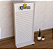 Gôndola Expositora Loja BRANCA com Letreiro Luminoso Personalizável - 1 Face c/ Canaletas PVC nos Trilhos + Rodas na base + 50 Ganchos - 90cm C x 1,9m - Madeira MDF18mm - Whats (11) 94220-9117 - Imagem 3