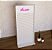 Gôndola Expositora Loja BRANCA com Letreiro Luminoso Personalizável - 1 Face c/ Canaletas PVC nos Trilhos + Rodas na base + 50 Ganchos - 90cm C x 1,9m - Madeira MDF18mm - Whats (11) 94220-9117 - Imagem 5