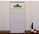 Gôndola Expositora Loja BRANCA com Letreiro Luminoso Personalizável - 1 Face c/ Canaletas PVC nos Trilhos + Rodas na base + 50 Ganchos - 90cm C x 1,9m - Madeira MDF18mm - Whats (11) 94220-9117 - Imagem 2