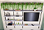 Conjunto Estante Modular Cremalheira Completa 2,00 M de Altura x 2,40 M de Largura - Designer Para Sala de Estar Orçamento para novos tamanhos: Whats - (11) 97143-1706. Transforme já o Visual de Sua Loja! - Imagem 4