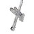 350 Cabide giratório para saia e calça com presilhas ajustáveis reforçado - Acrílico, Branco, Preto ou Prata - 14 cm (altura) x 34 cm (largura) x 8mm (Diâmetro) - Pronta Entrega - Imagem 3