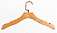 Kit 30 Cabides de madeira PREMIUM TOP e ganchos LUXO : Cromado, Rose ou Dourado- Pronta entrega - Imagem 4