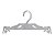 200 Cabides para lingerie TOP- Acrilico, Branco, Prata ou Preto - 5cm (A) x25cm (L) x 2mm (E) - Pronta Entrega - Imagem 6