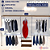 Conjunto Paris Completo de Estante com Trilho Cremalheira – Sistema Modular Versátil para Loja ou Closet | 2,00m de Altura x 2,40m de Largura - Imagem 5