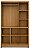 Armário Colmeia Cabideiro em "L" (Esq. ou Dir) - 100% MDF 15mm - Reforçado - 1,85(A) x0,92(L) x0,32(P) - PRONTA ENTREGA - Imagem 3