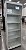 Armário Prateleira BRANCO Vitrine Com Fundo MDF 100% 15mm - Reforçado com Porta de Giro em Vidro Temperado - ALT: 1.85 x LARG: 0.64 x PROF: 0.38- Pronta Entrega - Imagem 4