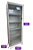 Armário Prateleira BRANCO Vitrine Com Fundo MDF 100% 15mm - Reforçado com Porta de Giro em Vidro Temperado - ALT: 1.85 x LARG: 0.64 x PROF: 0.38- Pronta Entrega - Imagem 6