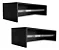 Arara Para Roupas de Parede - Funcional - MDF 15mm% - 0,92L x 0,25A x 0,32P - Pronta entrega - Imagem 3