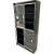 Armário Prateleira Vitrine com Dois Níveis de Portas de Correr em Vidro – 6 Prateleiras Internas, MEGA ESPAÇOSO| MDF 15mm | 1,85m (A) x 0,92m (L) x 0,32m (P) - Pronta Entrega - Imagem 1