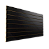 Painel Canaletado slatwall de madeira MDF 18mm de alta resistência - Branco ou Preto - Várias medidas p/ escolher - Medida personalizada Wats (11) 94220-9117 - Imagem 2