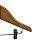 Cabide de Madeira Tradicional Com Presilhas Infantil  Marfim-CAIXA 50 PÇS - 22 cm (altura) x32cm (largura) x 1 cm (espessura) - Imagem 3