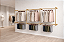 Arara para Roupa Modular Profissional para Lojas e Closets – Colunas com Fixação Só na Parede, Altura Ajustável e Máximo Aproveitamento do Espaço - Imagem 11
