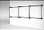 Arara para Roupa Modular Profissional para Lojas e Closets – Colunas com Fixação Só na Parede, Altura Ajustável e Máximo Aproveitamento do Espaço - Imagem 7