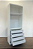 Cabideiro com Maleiro e 4 Gavetas (Closet) - MDF 100% 15mm - Reforçado - 2,20(A) x0,80(L) x0,45P) - PRONTA ENTREGA - Imagem 2