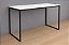 Mesa Clean Metalon Elegante Com Tampo de MDF P/ Escritório e Lojas - 0,75 A x 1,20 L x 0,60 P - Imagem 3