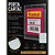 Porta-Cartaz A6 Cristal Transparente com Aba P/ Gôndola e Régua Plástica | Porta Oferta, Porta Preço e Porta Promoção - Kit C/ 20 PEÇAS - Preço de Fábrica - Imagem 2
