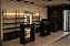Loja Pronta Completa para Bijuterias e Acessórios – 10 Peças | MDF Preto e Metalon Dourado | Com LED, Balcão Vitrine e Expositores - Imagem 6