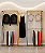 Loja Completa para Moda Unissex – 60 m² | 20 Peças em MDF Preto e Metalon Dourado | Balcão Vitrine + Expositores Premium - Imagem 5