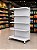 Gôndola de Aço Slim de Parede para Loja, supermercado, farmacia, pet shop e etc - 2 Tamanhos | Personalize via WhatsApp (11) 94220-9117 - Imagem 1