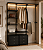 Conjunto Closet Aberto Industrial Moderno - Estante Cremalheira Completa 2M de Altura x 1,80 M de Largura - Orçamento para novos tamanhos: Whats - (11) 94220-9117. Closet Aberto Sob Medida | Transforme Seu Espaço! - Imagem 3
