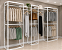 Conjunto Expositor 3 MÓDULOS + Conexões - Loja Estante Modular Metalon - Estrutura Cremalheira c/ Regulagem de Altura e Desmontável + Prateleiras + Arara + Barra + Rts + Cabides Madeira 3,80 M L x 2,20 m A x 0,45 m P - PROMOÇÃO - Imagem 2