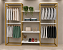 Conjunto Expositor 3 MÓDULOS + Conexão - Loja Estante Modular Metalon Ester - Estrutura Cremalheira c/ Regulagem de Altura e Desmontável + Prateleiras + Arara + Cabides Madeira 2,98 M L x 2,20 m A x 0,45 m P - PROMOÇÃO - Imagem 3