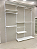 Conjunto Estilo Estante Cremalheira Completa Para Loja ou Closet 2,00 M de Altura x 3,00 M de Largura - Orçamento para novos tamanhos: Whats - (11) 99761-2721. Transforme já o Visual de Sua Loja! - Imagem 2