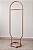 Arara de Chão para Loja - Design Oval Decorativo Moderno Sofisticado em Aço - Pedestal Para loks Mancebo - Modelo Arco - Imagem 8