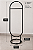 Arara de Chão para Loja - Design Oval Decorativo Moderno Sofisticado em Aço - Pedestal Para loks Mancebo - Modelo Arco - Imagem 10