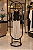 Arara de Chão para Loja - Design Oval Decorativo Moderno Sofisticado em Aço - Pedestal Para loks Mancebo - Modelo Arco - Imagem 4