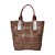 Bolsa Couro Griffazzi Shopping Bag Marrom - Imagem 1